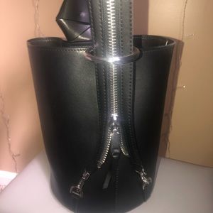 Calvin Klien Black Bucket Purse